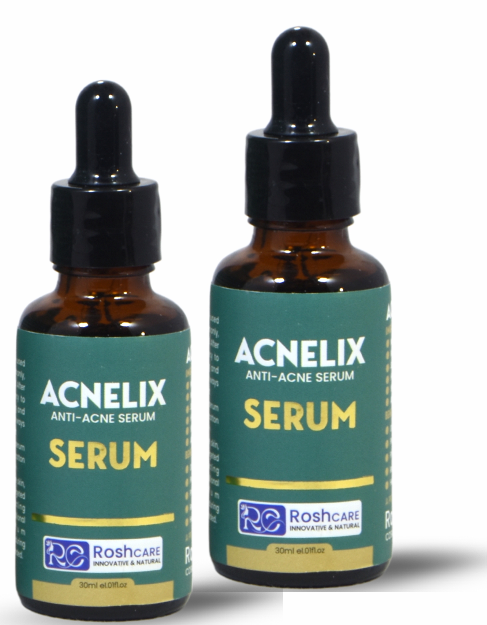 acnelix serum-2pack Roshcare Acnelix Serum – Clear, Calm & Correct - Image 2